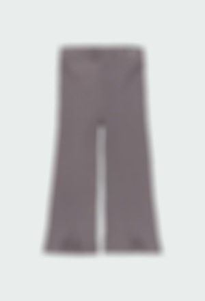 Knit trousers for girl - organic