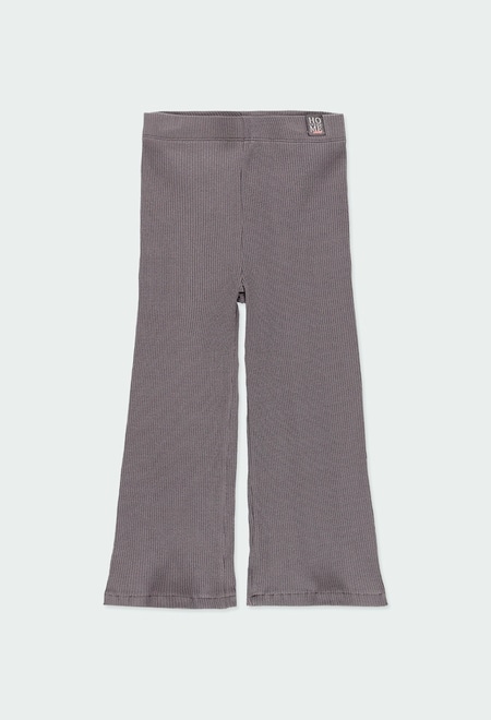 Knit trousers for girl - organic_1