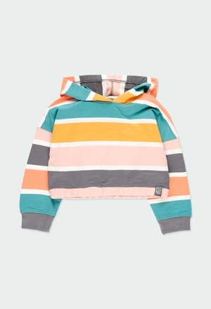 Sweatshirt striped for girl - organic_2