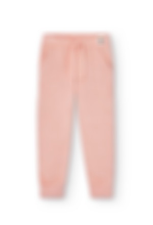 Fleece trousers for girl - organic