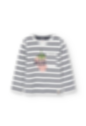 Knit t-Shirt for girl - organic