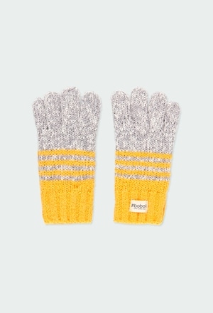 Knitwear gloves for girl_1