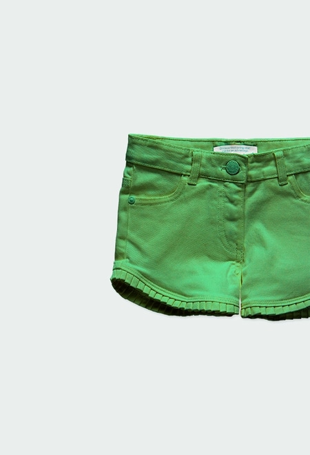 Stretch twil shorts for girl_3
