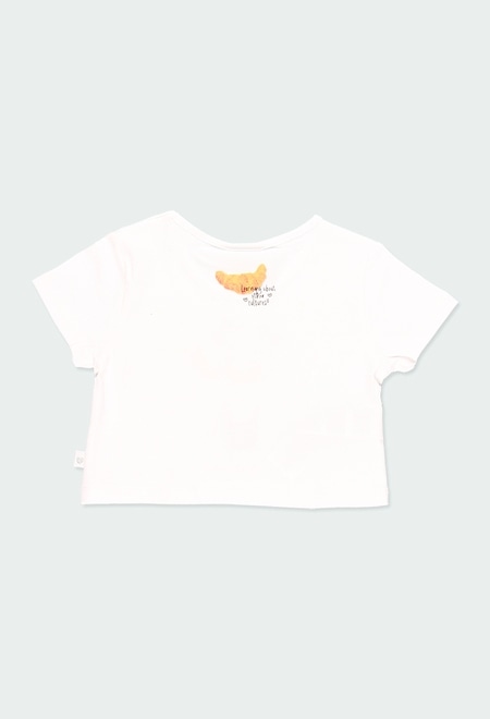 Knit t-Shirt basic for girl_2