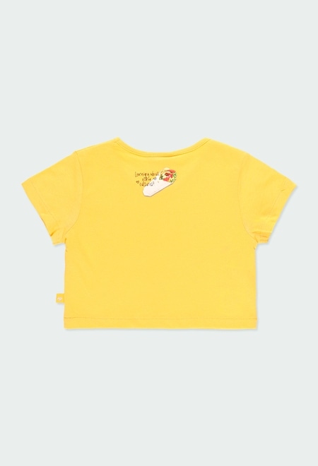 Knit t-Shirt basic for girl_2