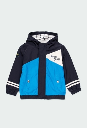 Technical fabric  jacket for boy_1