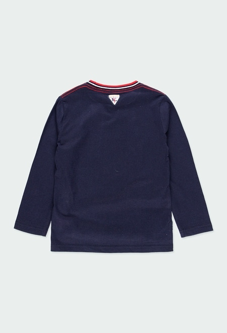 Knit t-Shirt long sleeves for boy_2