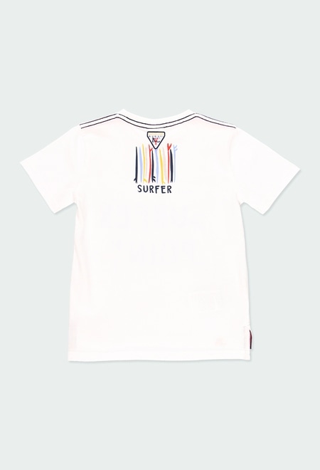 Knit t-Shirt "surfing" for boy_2