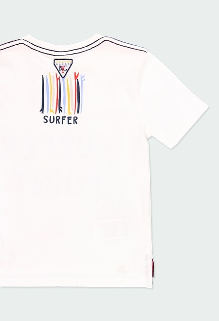Camiseta malha "surfing" para menino_4