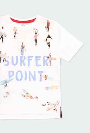 T-Shirt gestrickt "surfing" für junge_3