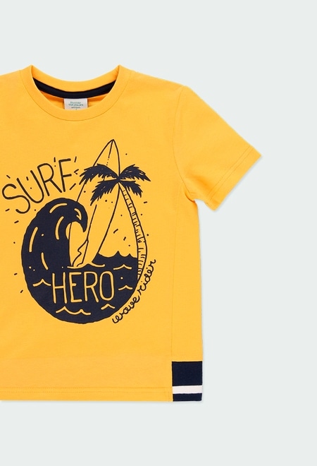 Camiseta malha "surfing" para menino_3