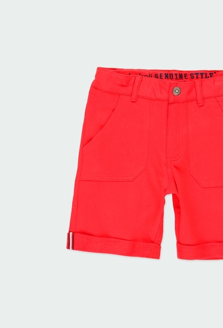 Fleece bermuda shorts for boy_3