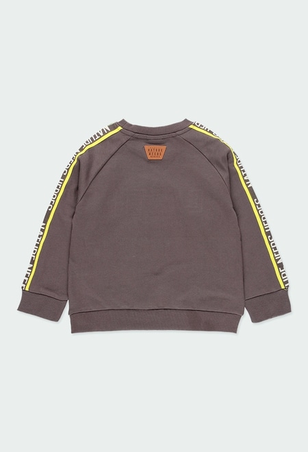 Fleece with pockets sweatshirt for boy_2