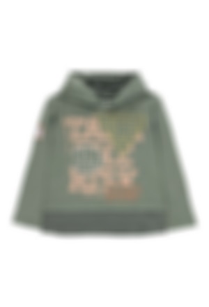 Knit t-Shirt hooded for boy