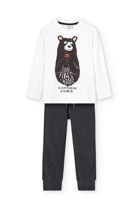 Pack en tricot "ours" pour garçon_1