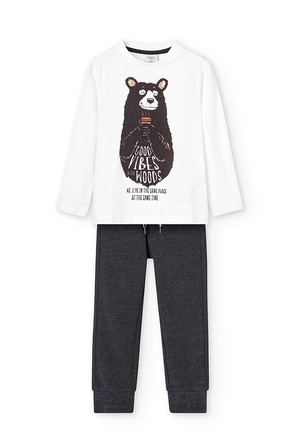 Pack knit "bear" for boy_1