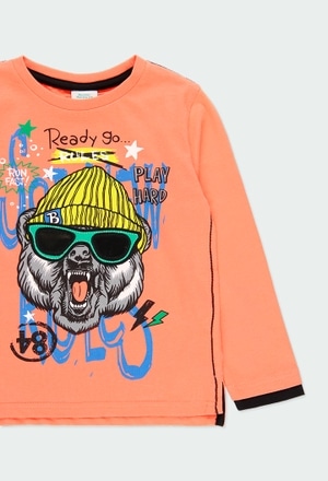 Knit t-Shirt "bear" for boy_3
