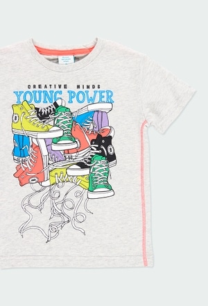 T-Shirt gestrickt für junge - organic_3