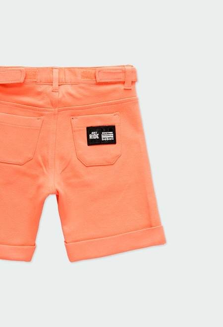 Fleece bermuda shorts for boy_4