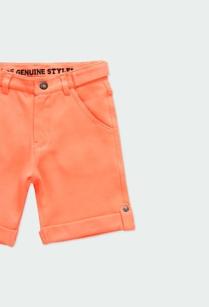 Fleece bermuda shorts for boy_3