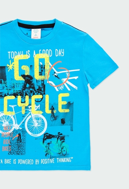 Camiseta punto "bicicleta" de niño_4