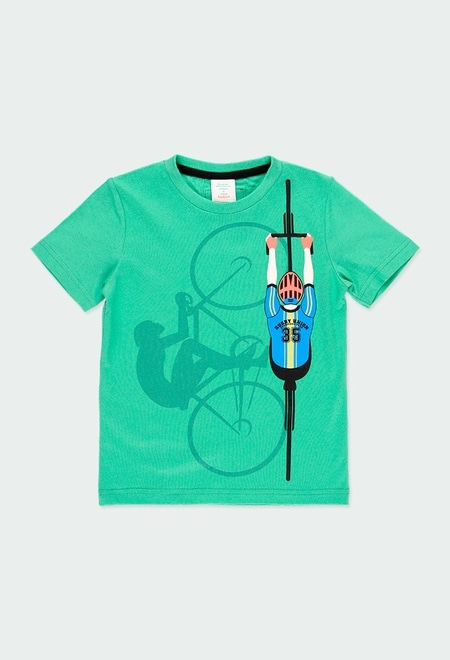 Camiseta punto "bicicleta" de niño_2