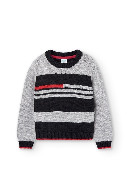 Knitwear pullover striped for boy_2