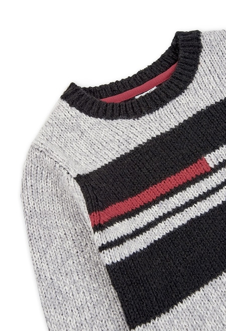 Knitwear pullover striped for boy_4