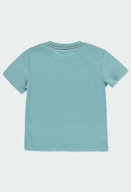 T-Shirt tricot flame pour garçon - organique_2