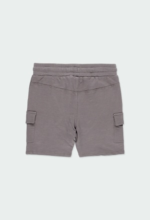 Fleece bermuda shorts for boy - organic_2