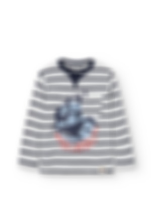 Knit t-Shirt for boy - organic