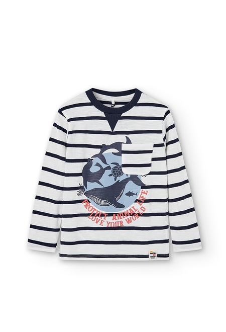 Knit t-Shirt for boy - organic_1