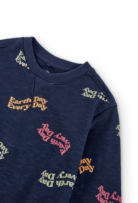 Fleece sweatshirt for boy - organic_4