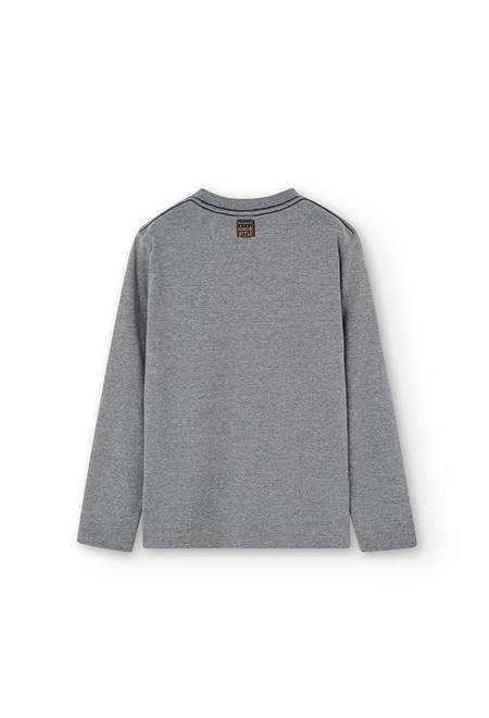 Knit t-Shirt basic for boy_3