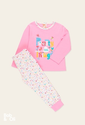Pijama malha para menina - orgânico_1