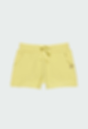 Knit shorts flame for girl ORGANIC