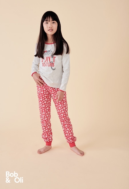 Knit pyjamas for girl - organic_1