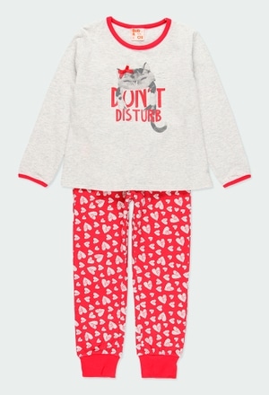 Pyjama en tricot pour fille - organique_1