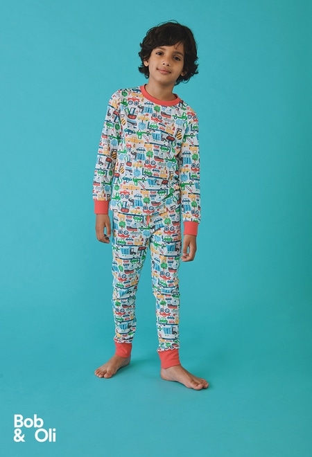 Pyjama en tricot pour garçon - organique_1