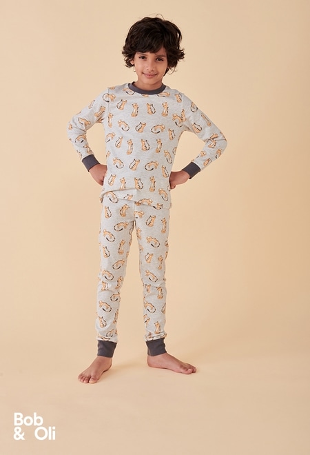 Knit pyjamas for boy - organic_1