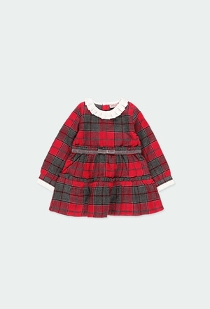 Viella dress check for baby girl_1