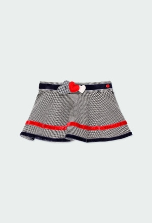 Knit skirt for baby girl_1