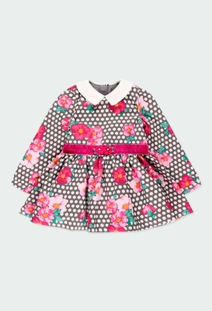 Dress fantasy "floral" for baby girl_1