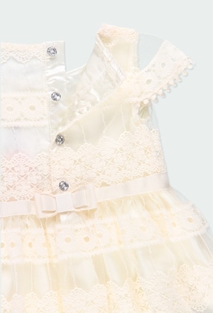 Tulle dress embroidery for baby girl_6