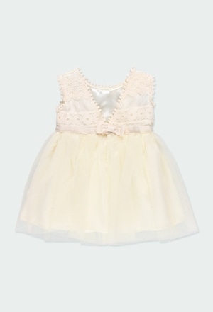 Combined tulle dress for baby girl_2