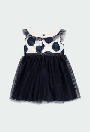 Dress with tulle for baby girl_3