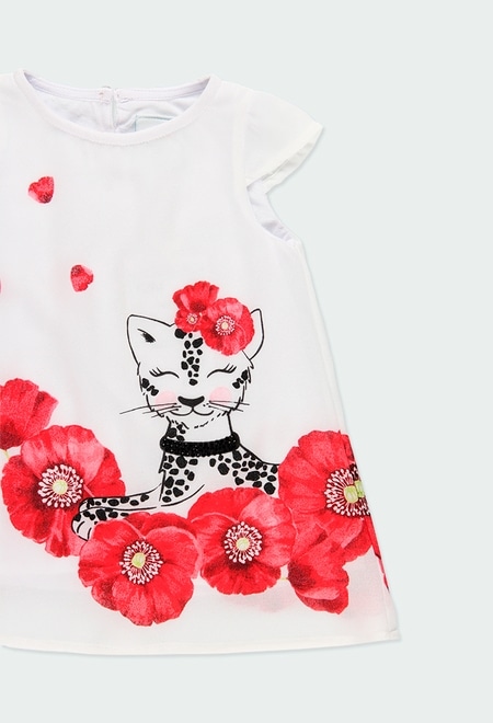 Chiffon dress "poppy" for baby girl_3
