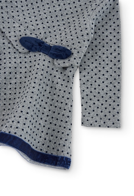 Knit dress fantasy polka dot for baby_4