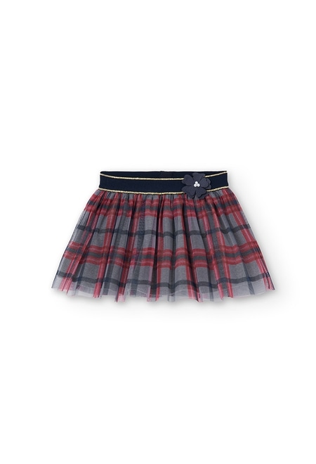 Tulle skirt check for baby girl_2