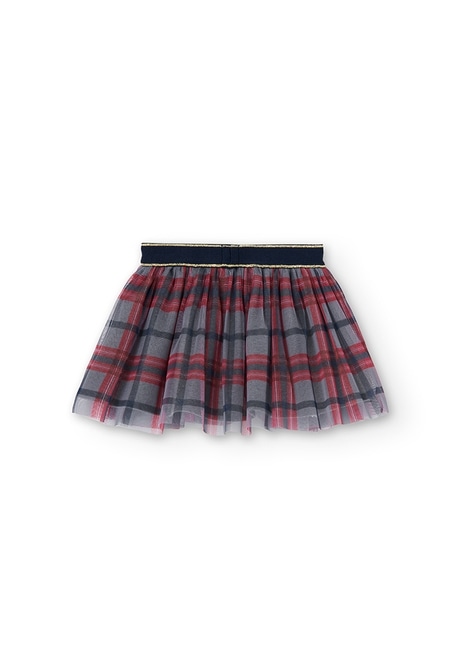 Tulle skirt check for baby girl_4